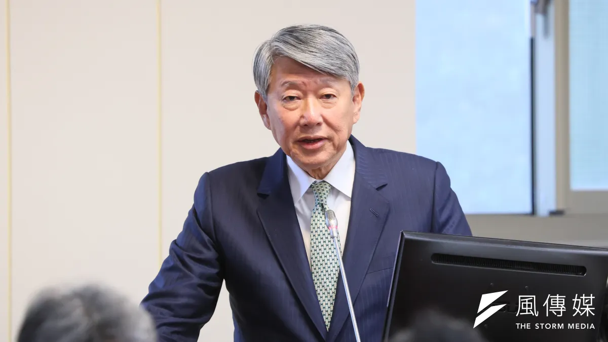 經濟部長郭智輝說明川普上台後,將對台灣產業和經濟環境造成的影響。(資料照,顏麟宇攝)