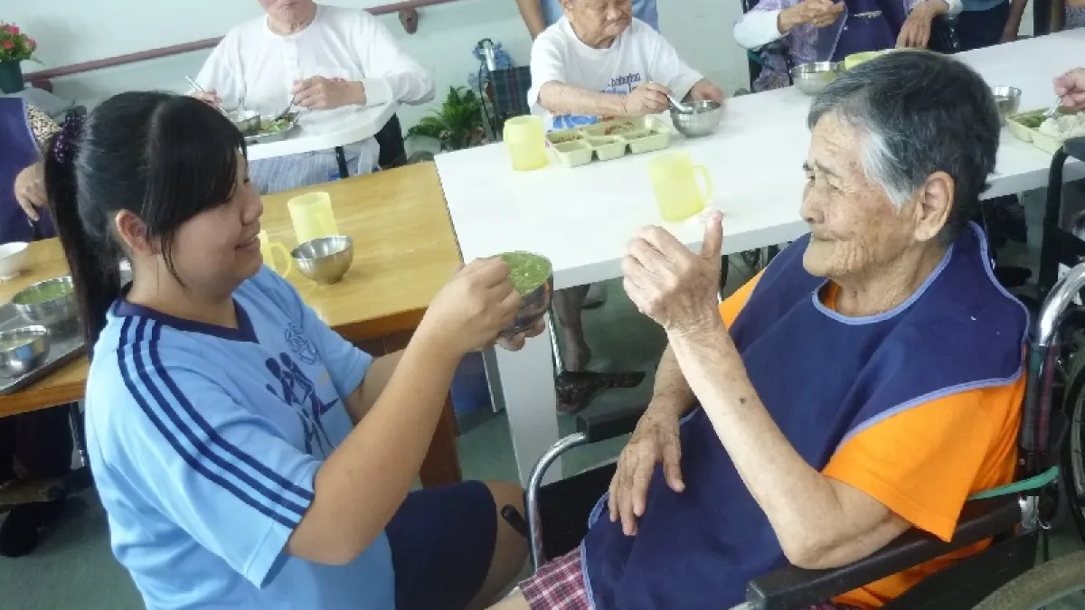 給合學校為社區長照機構是一個可以考慮的方向。(照片來源:台南市黎明中學官網)