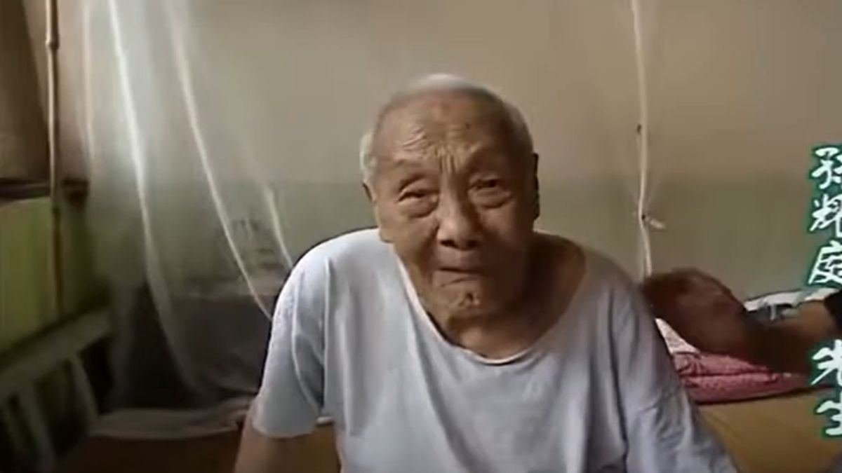 中國最後一位太監孫耀庭。(圖/截圖自新青年歷史youtube) 中國最後一位太監孫耀庭。(圖/截圖自新青年歷史youtube)