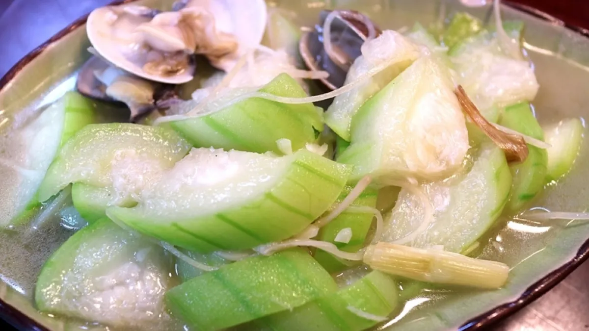 為何絲瓜煮完會變黑?內行人教3招,色澤翠綠不變色。(示意圖/取自pixabay)