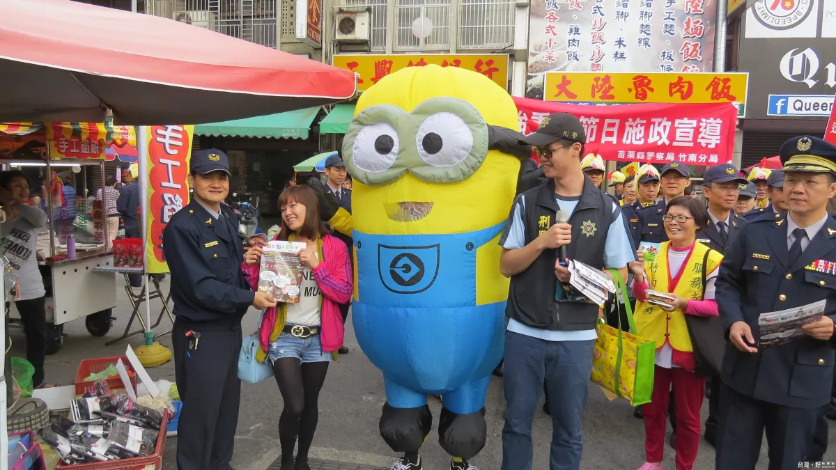 年終採買易遭賊盯上 阿Sir逛市場勤宣導