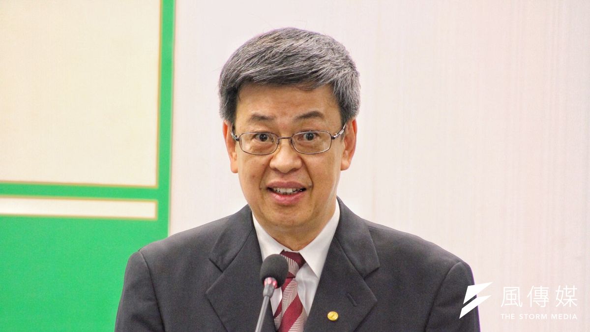 陳建仁在辯論會上誤將北二高當作民進黨政績,他對此坦言,確實是有點緊張才導致口誤。(資料照,曾原信攝) 陳建仁在辯論會上誤將北二高當作民進黨政績,他對此坦言,確實是有點緊張才導致口誤。(資料照,曾原信攝)