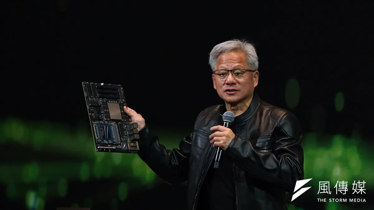 NVIDIAの黄仁勳CEO、21日に台北のマンダリンオリエンタルでメディアQAに出席(写真/劉偉宏撮影)