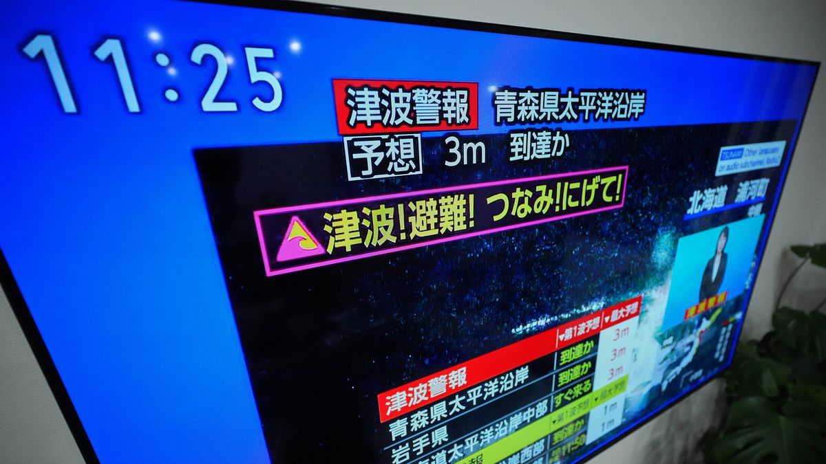 日本青森7.5地震引海嘯!猛搖4分鐘釀23傷800戶停電 專家警告避難三大迷思恐讓風險升高