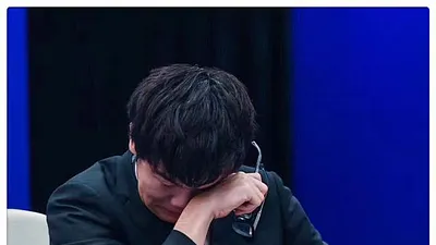 連敗給Alpha Go,柯潔落下男兒淚。(資料照,取自網路)