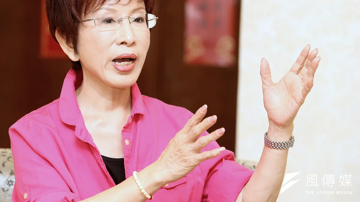 國民黨準總統參選人洪秀柱將在9日親自出面說明她的身體狀況,表示抗癌過程總統馬英九都知道。(資料照,吳逸驊攝)