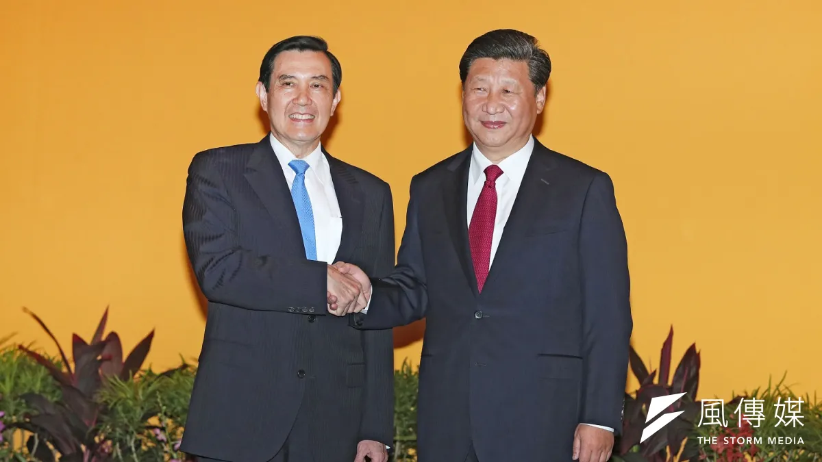 前總統馬英九將二度訪問中國大陸。圖為2015年馬習會。(林瑞慶攝)