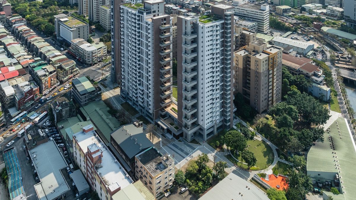 新北中和安邦青年社宅提供632戶社宅單元。(圖/新北市政府城鄉發展局提供) 新北中和安邦青年社宅提供632戶社宅單元。(圖/新北市政府城鄉發展局提供)