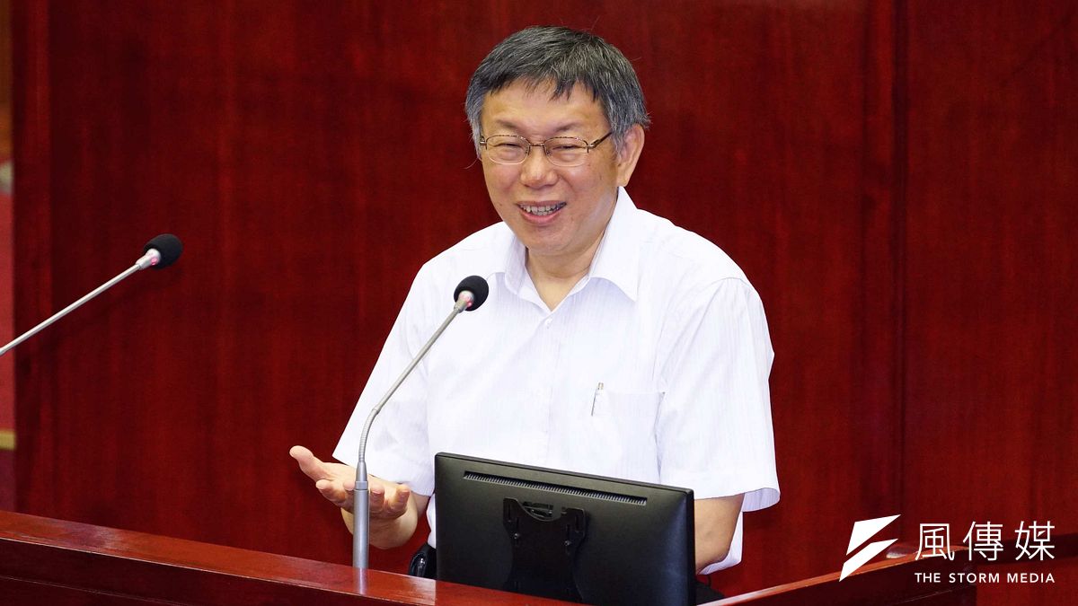 20190530-台北市議會市政總質詢,市長柯文哲出席。(盧逸峰攝) 20190530-台北市議會市政總質詢,市長柯文哲出席。(盧逸峰攝)