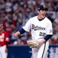 九里亜蓮、132球で楽天を完封。(写真/丁勤紜撮影) 九里亜蓮、132球で楽天を完封。(写真/丁勤紜撮影)