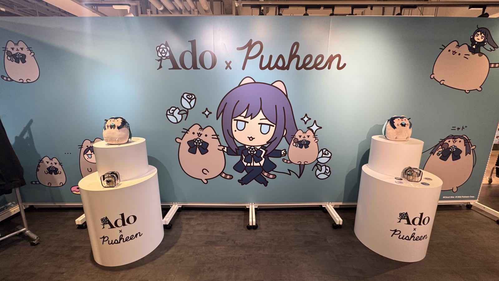 直擊》日知名歌手Ado「本命貓」胖吉貓Pusheen正式進軍日本!涉谷首度聯名快閃店登場