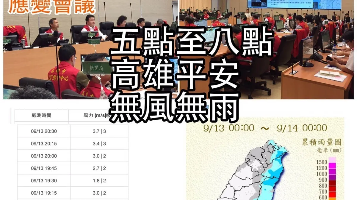 陳菊颱風夜祝壽被做文章 團隊快速回應反擊