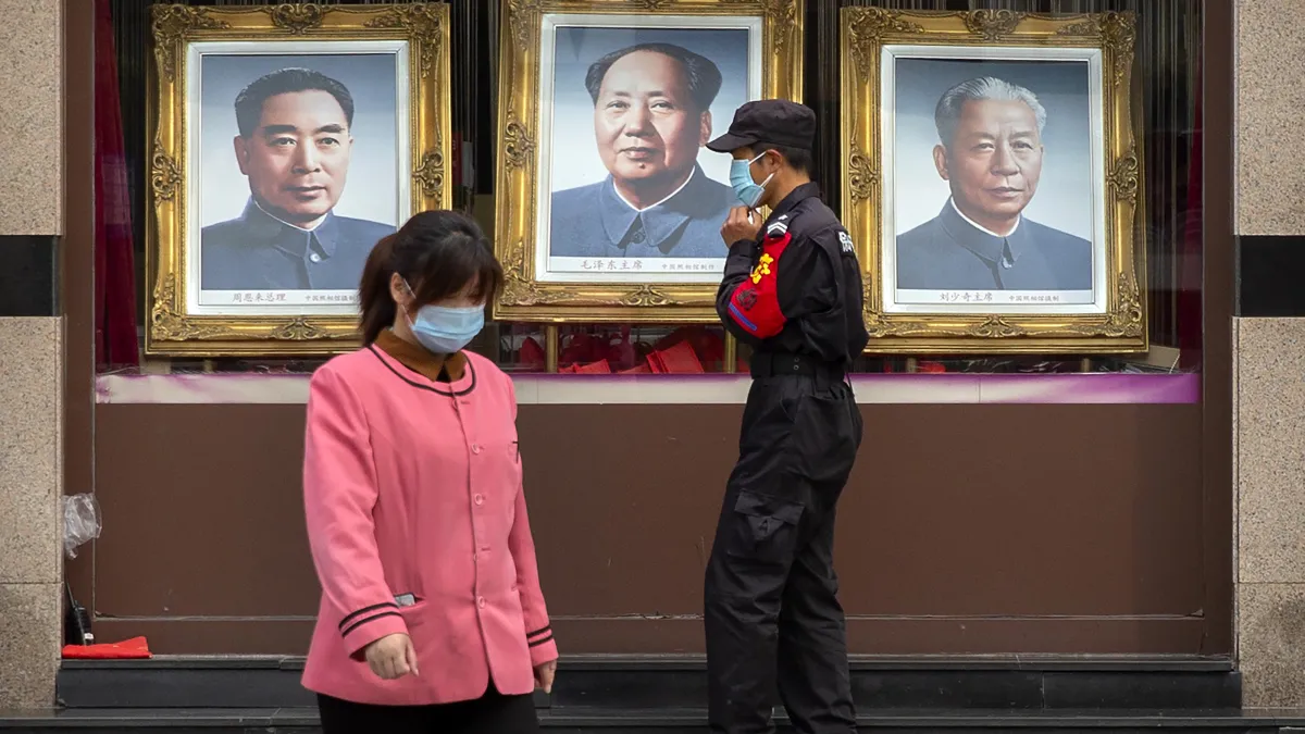 香港研究指出,中國實際感染新冠肺炎的人數,恐是官方數字的4倍之多。(AP)