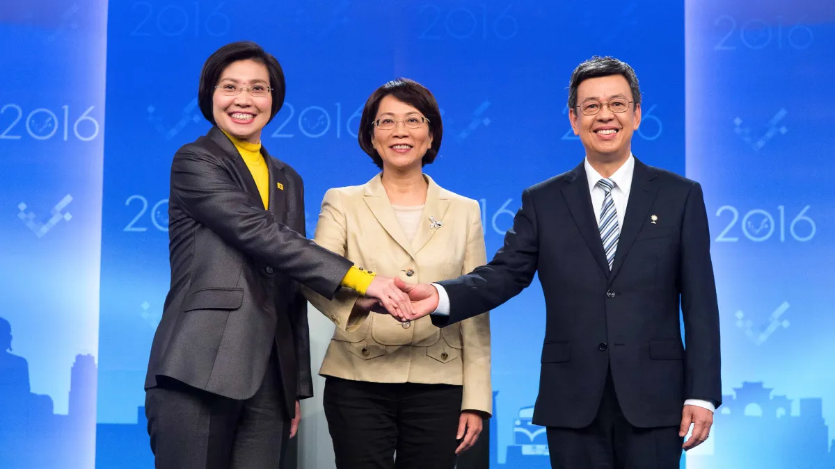 2016副總統候選人電視辯論會26日下午舉行,當日的公民提問,不但無法切中要害,而且有些問題還被批為邏輯有問題。(主辦單位)