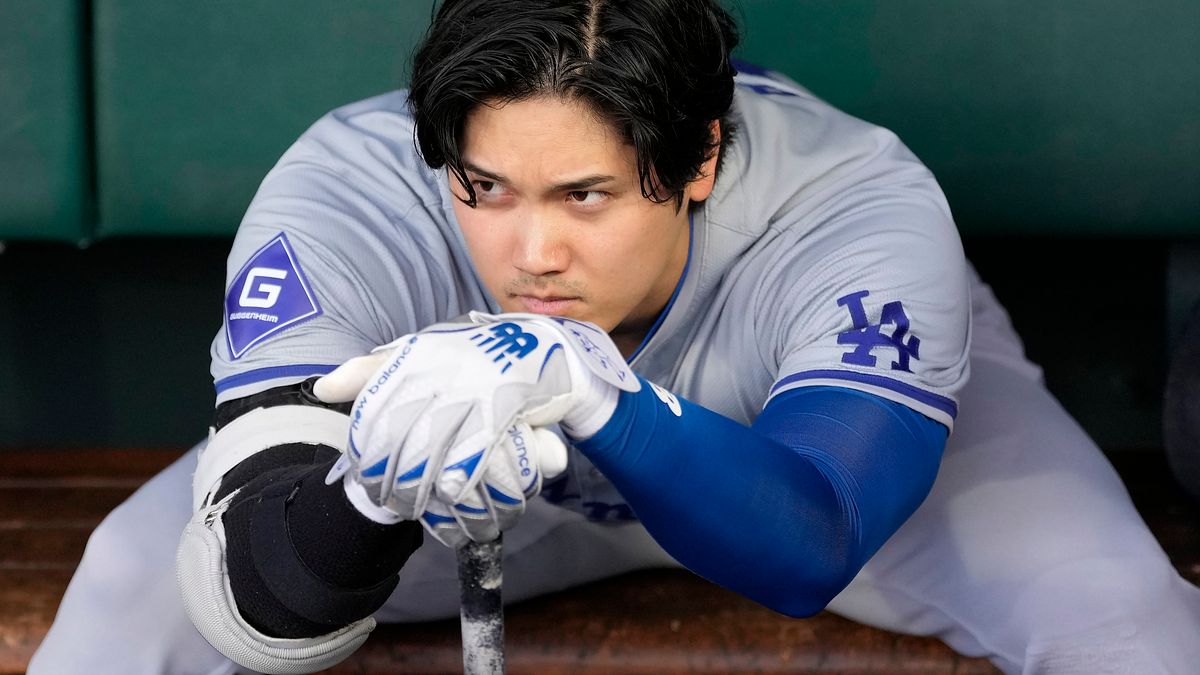 洛杉磯道奇的日籍球星大谷翔平。(美聯社) 洛杉磯道奇的日籍球星大谷翔平。(美聯社)