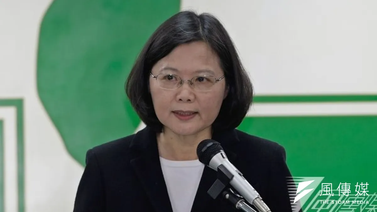 蔡英文參選黨主席自有時間規劃,2月底前不會表態。(吳逸驊攝)