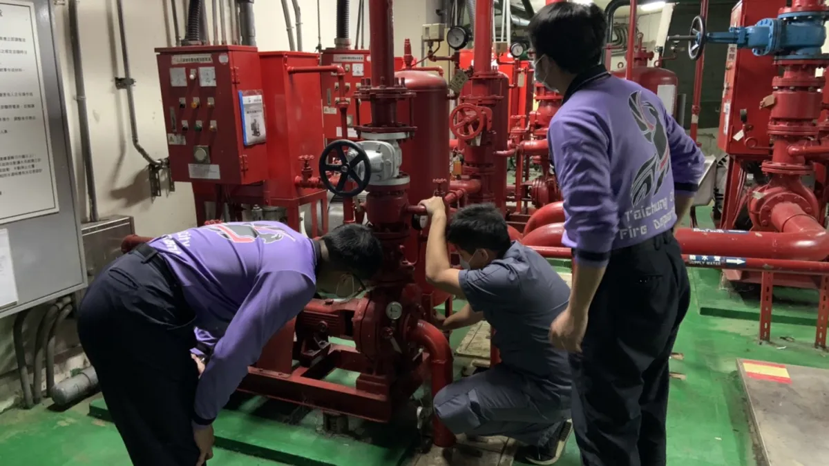 因應防疫作業,台中市各醫院消防設施安檢延期一個月辦理。(圖/台中市政府提供)