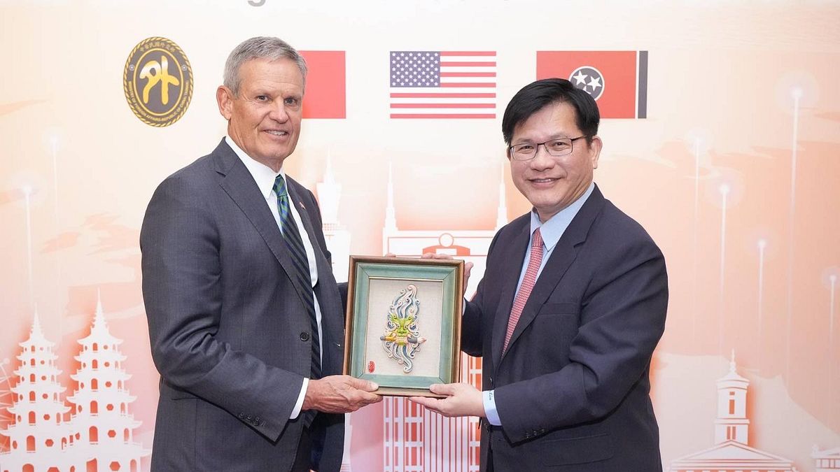 美田納西州長宣布設駐台辦事處!林佳龍讚「重要里程碑」:深化台美經貿合作