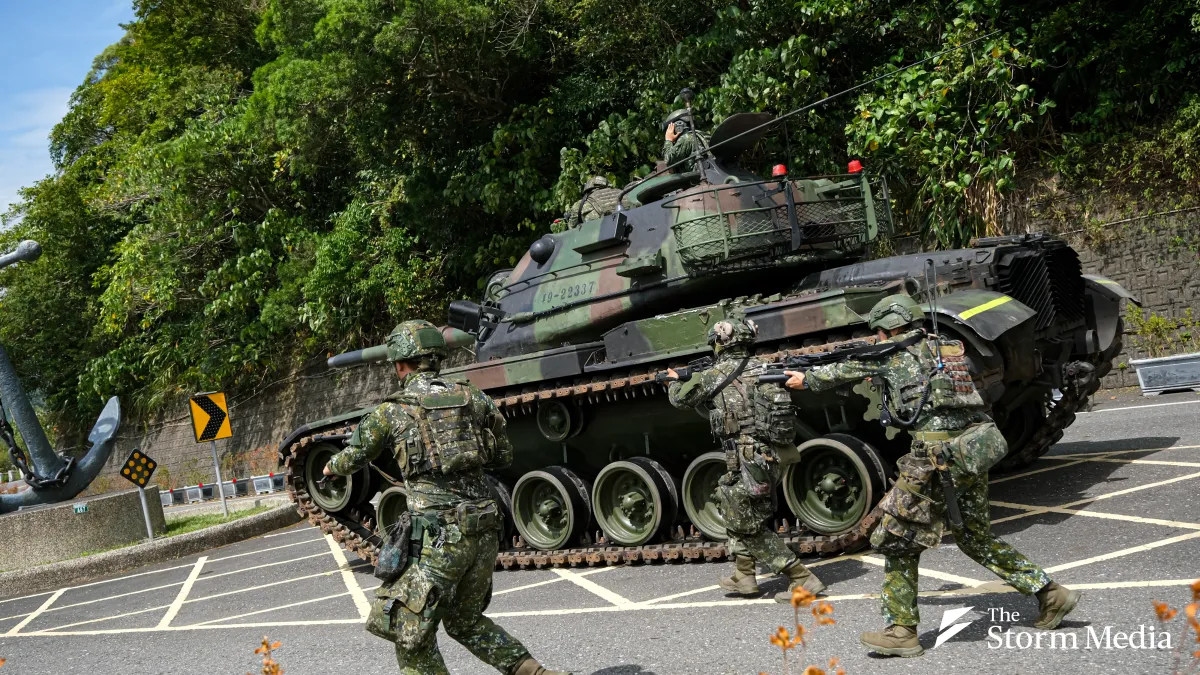 Han Kuang Exercise 42 conducts key port defense mission on the 10th. (Photo by Liu Wei-hung)