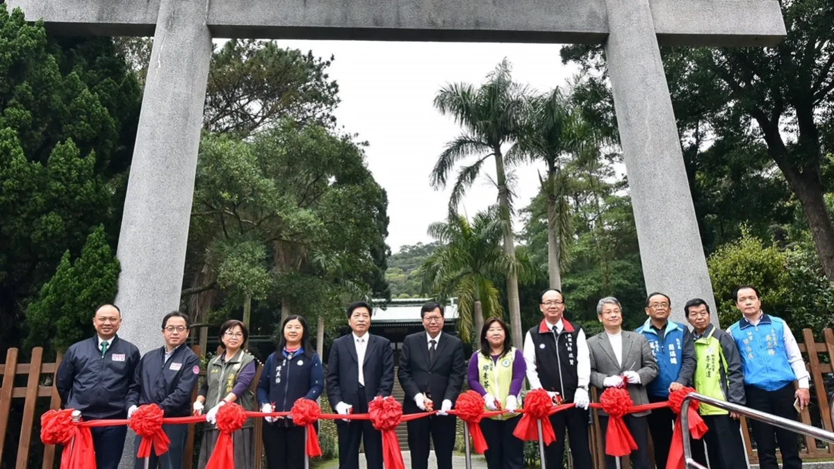桃園忠烈祠暨神社修復展新貌 休閒觀光再添好去處