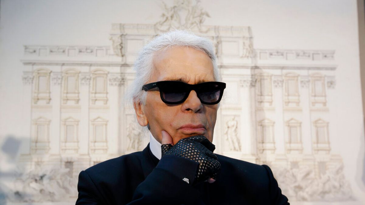 香奈兒創意總監、時尚老佛爺卡爾拉格斐逝世。(AP) 香奈兒創意總監、時尚老佛爺卡爾拉格斐逝世。(AP)