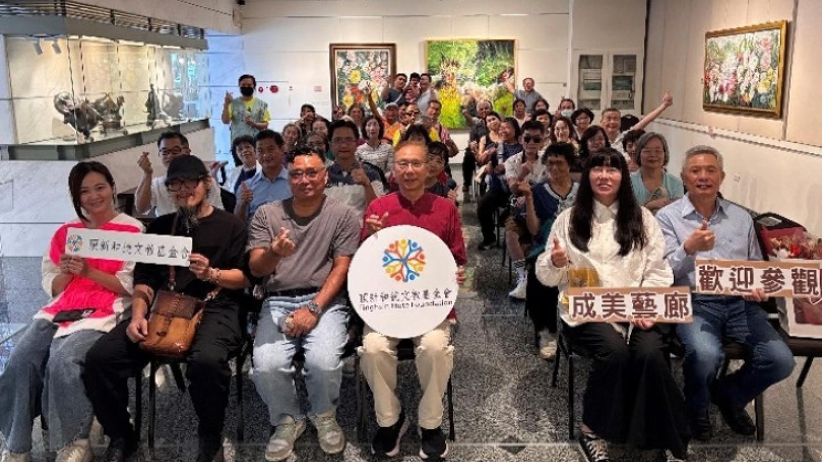 生命在時間與自然中成姿-劉白雪油畫創作展於成美藝廊登場