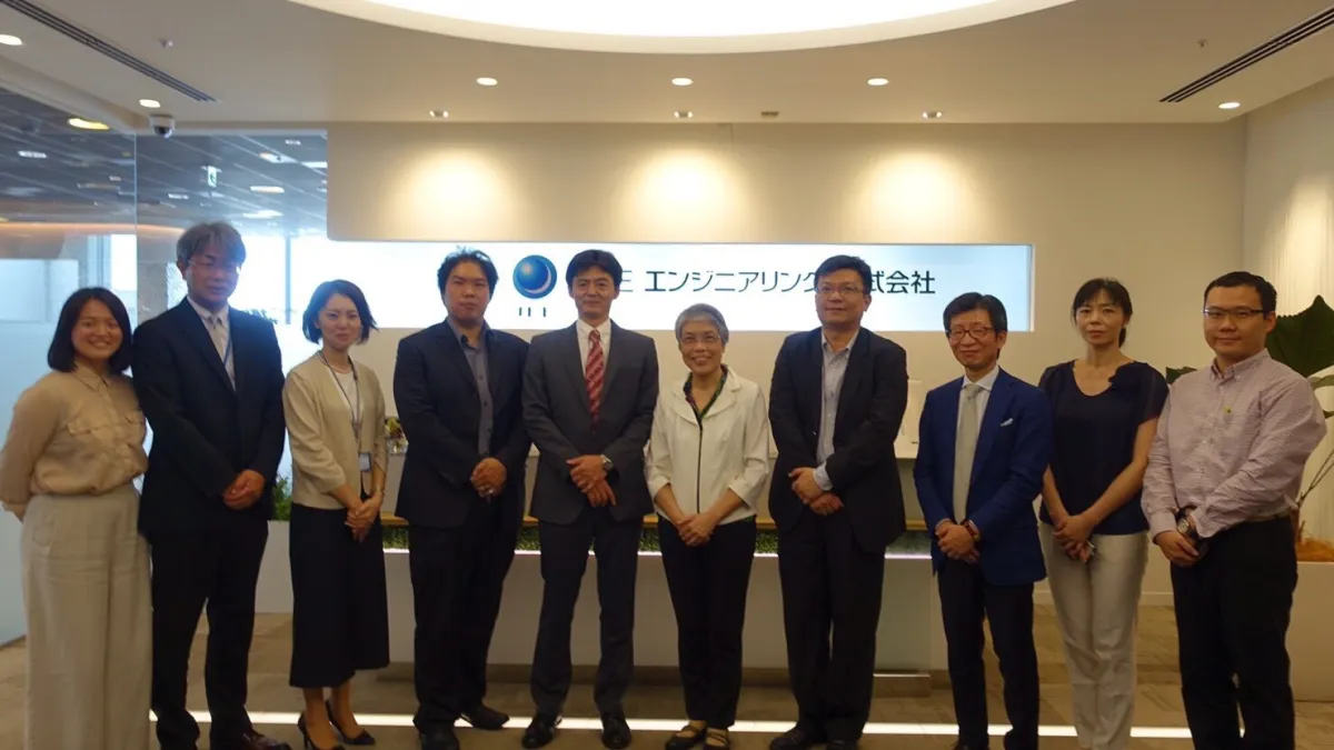 高雄市府團隊拜會JFE Engineering(圖/高雄市經發局提供)
