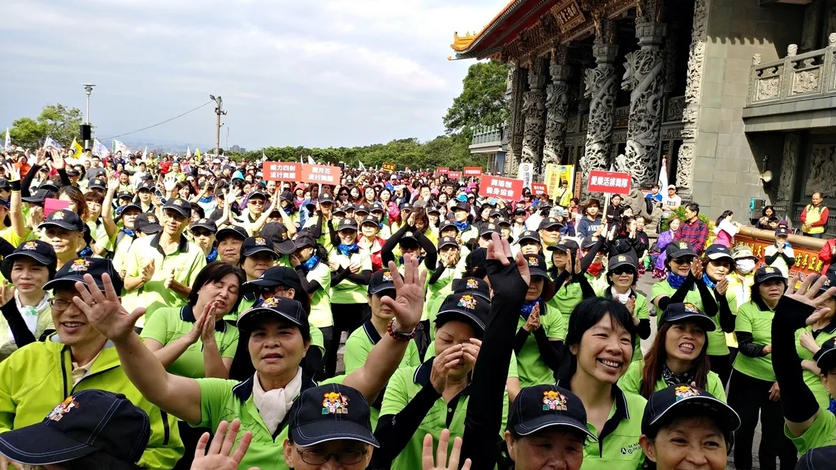 虎頭山運動嘉年華 30社團千人大會師