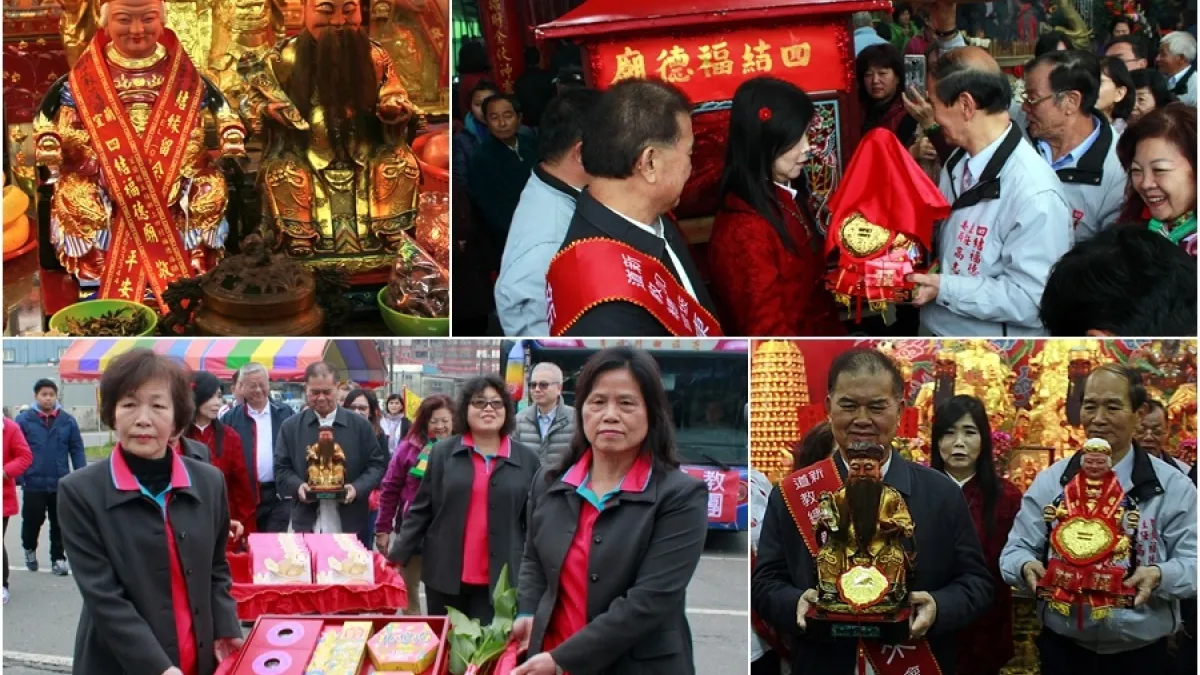 台灣四結福德廟仙姑 遠嫁新加坡當土地婆