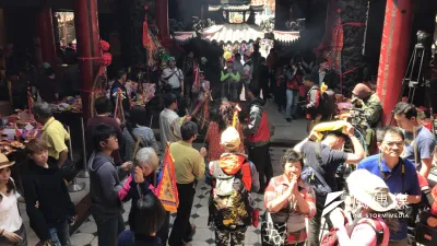 媽祖遶境是否會成為防疫破口?圖為大甲鎮瀾宮。(資料照,方仁楷攝)