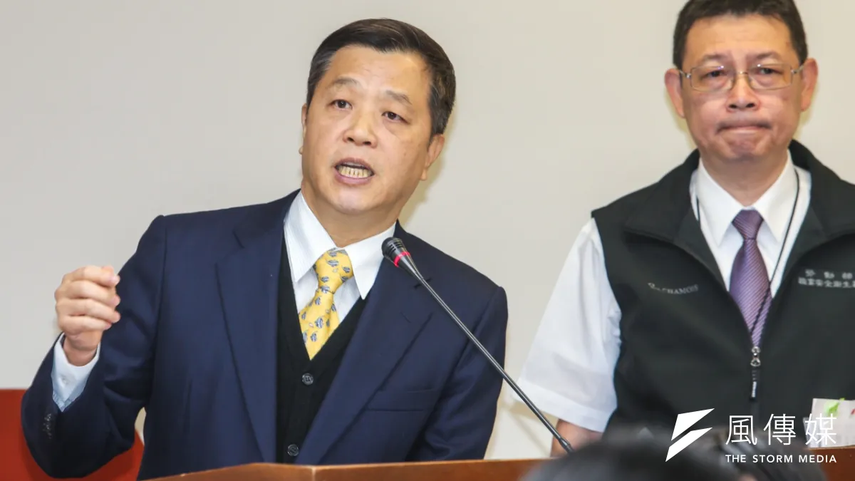 勞動部長陳雄文24日赴立院備詢。(陳明仁攝)