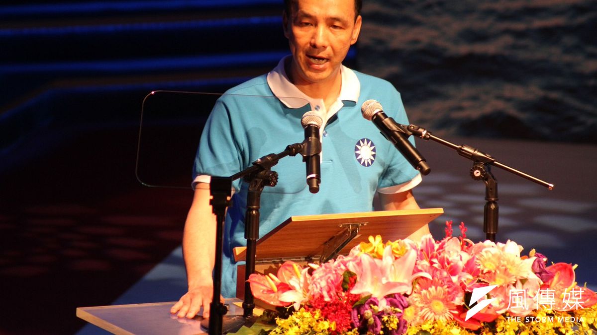 國民黨全代會,黨主席朱立倫主持。(曾原信攝) 國民黨全代會,黨主席朱立倫主持。(曾原信攝)