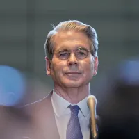 日本を訪問したスコット・ベッセント米財務長官。(AP通信) 日本を訪問したスコット・ベッセント米財務長官。(AP通信)