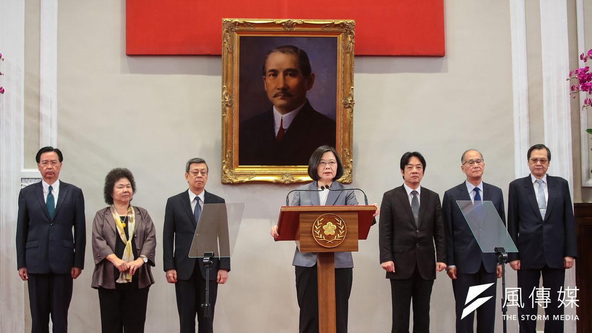 20180821-總統蔡英文21日於外交部宣布與薩爾瓦多斷交後,發表重要談話。(顏麟宇攝) 20180821-總統蔡英文21日於外交部宣布與薩爾瓦多斷交後,發表重要談話。(顏麟宇攝)