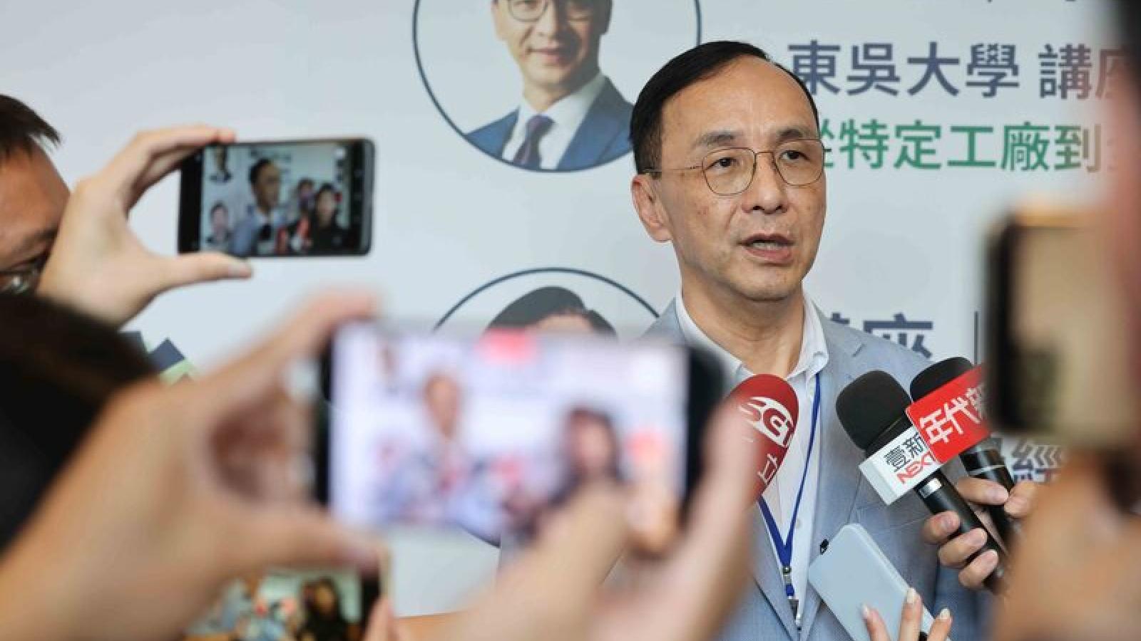 沒在怕洋流?朱立倫直言「沒感受到」:國民黨仍應認真面對,團結拚勝選