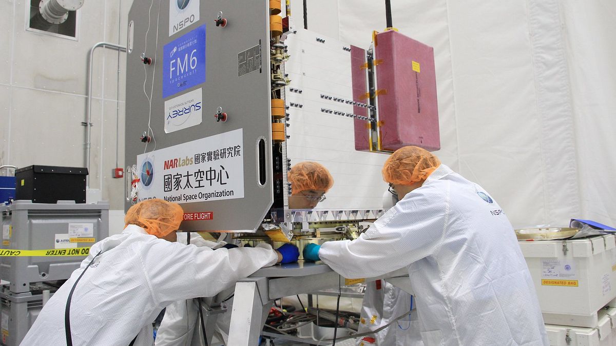 AIT主動發文提到台美的「太空港」合作,揭露台灣與美國之間的太空技術交流。(資料照,國家太空中心提供) AIT主動發文提到台美的「太空港」合作,揭露台灣與美國之間的太空技術交流。(資料照,國家太空中心提供)