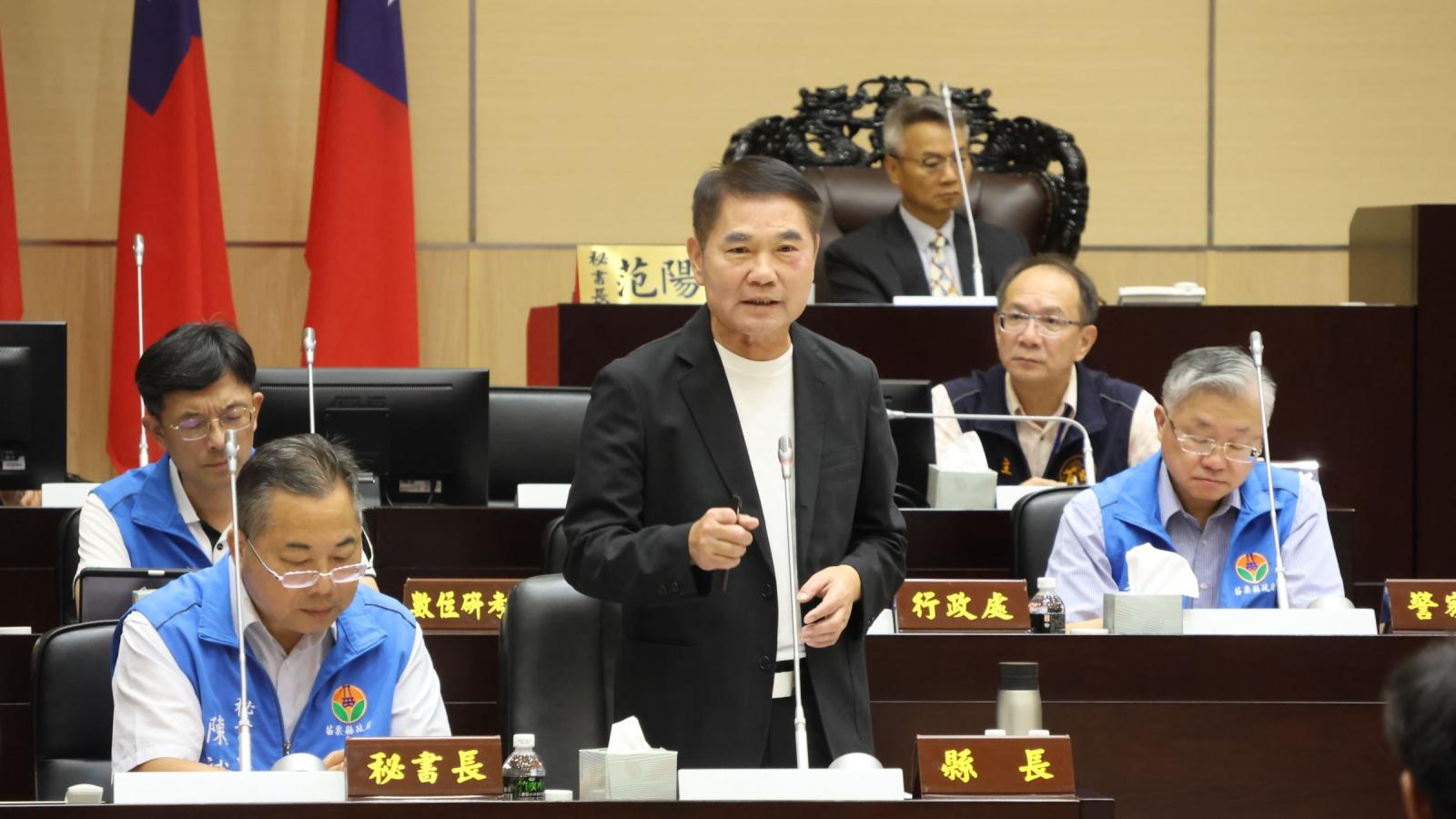苗栗縣議會臨時會閉幕 鍾東錦強調教育為重不分黨派共同努力