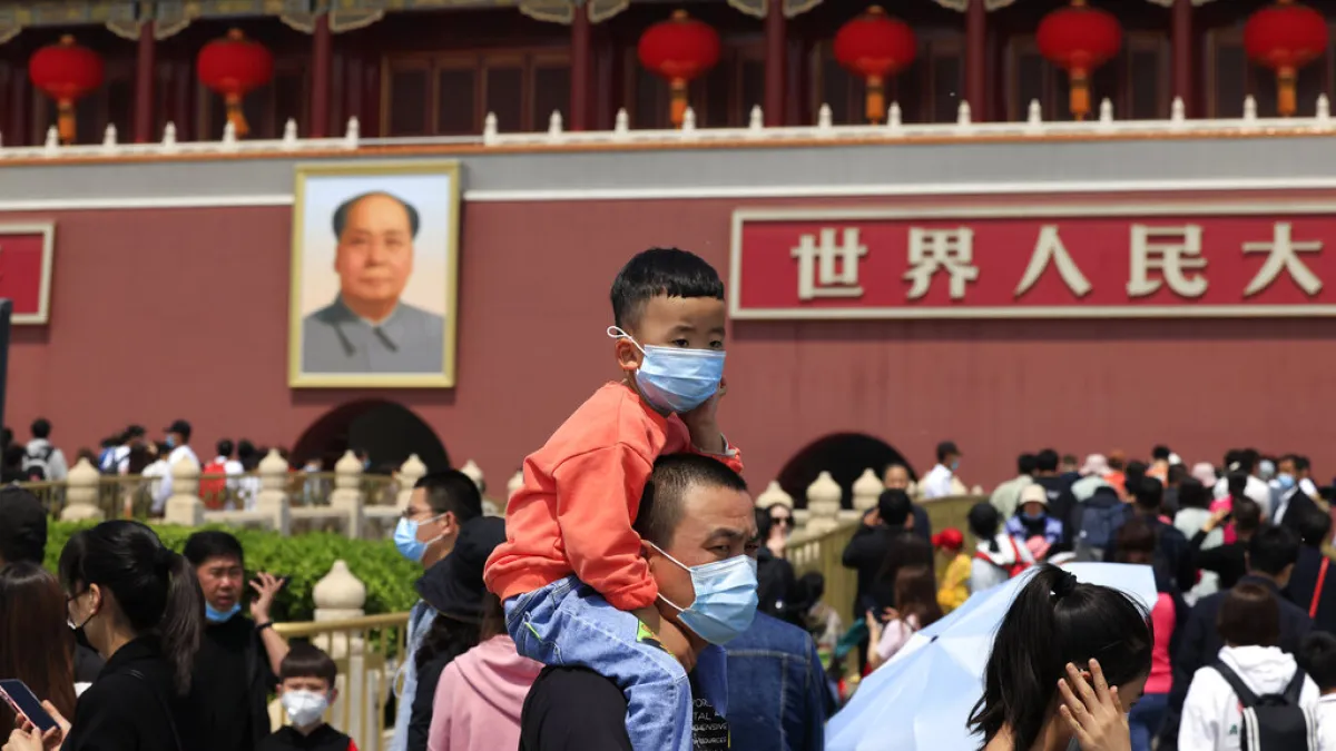 小粉紅是夾縫中崛起的中國的「復興一代」,其觀念構成複雜。示意圖。(資料照,美聯社)