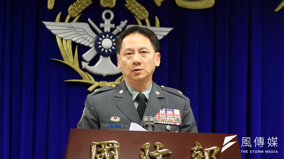 陸軍第十軍團副指揮官劉靖中少將。(蘇仲泓攝)