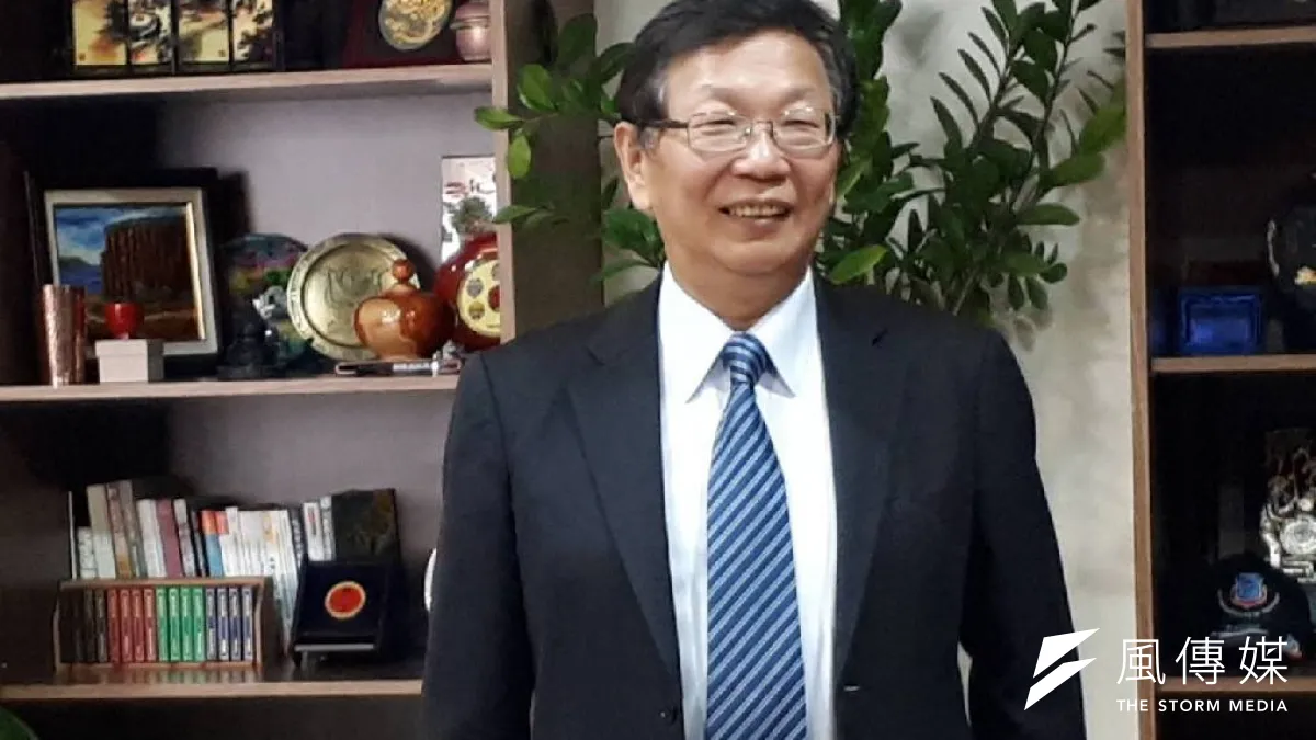 輔英科技大學校長顧志遠出身工業工程學者續任校長4年。(圖/徐炳文攝)