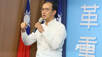 朱立倫強調將全力協助五大改革,更有自信其規畫的建議將成為未來藍營主流走向。(柯承惠攝)