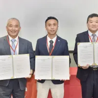 Rockwell Automation announces the signing of a three-party letter of intent with Nanya Plastics and Hiaoyang Electric Energy to jointly advance the transformation of power infrastructure. (From left: Hiaoyang Electric Energy Chairman Chen Zhi-Qing, Rockwe Rockwell Automation announces the signing of a three-party letter of intent with Nanya Plastics and Hiaoyang Electric Energy to jointly advance the transformation of power infrastructure. (From left: Hiaoyang Electric Energy Chairman Chen Zhi-Qing, Rockwe