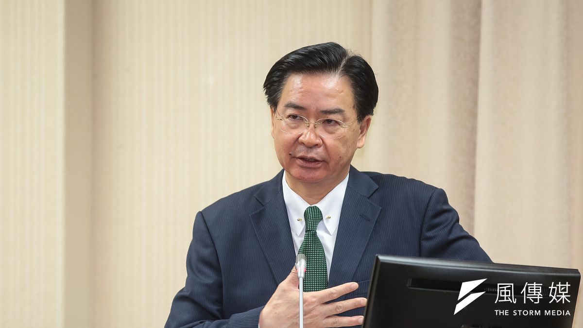 外交部長吳釗燮為口譯哥趙怡翔駐美擔任政治組組長背書。(資料照片,顏麟宇攝) 外交部長吳釗燮為口譯哥趙怡翔駐美擔任政治組組長背書。(資料照片,顏麟宇攝)