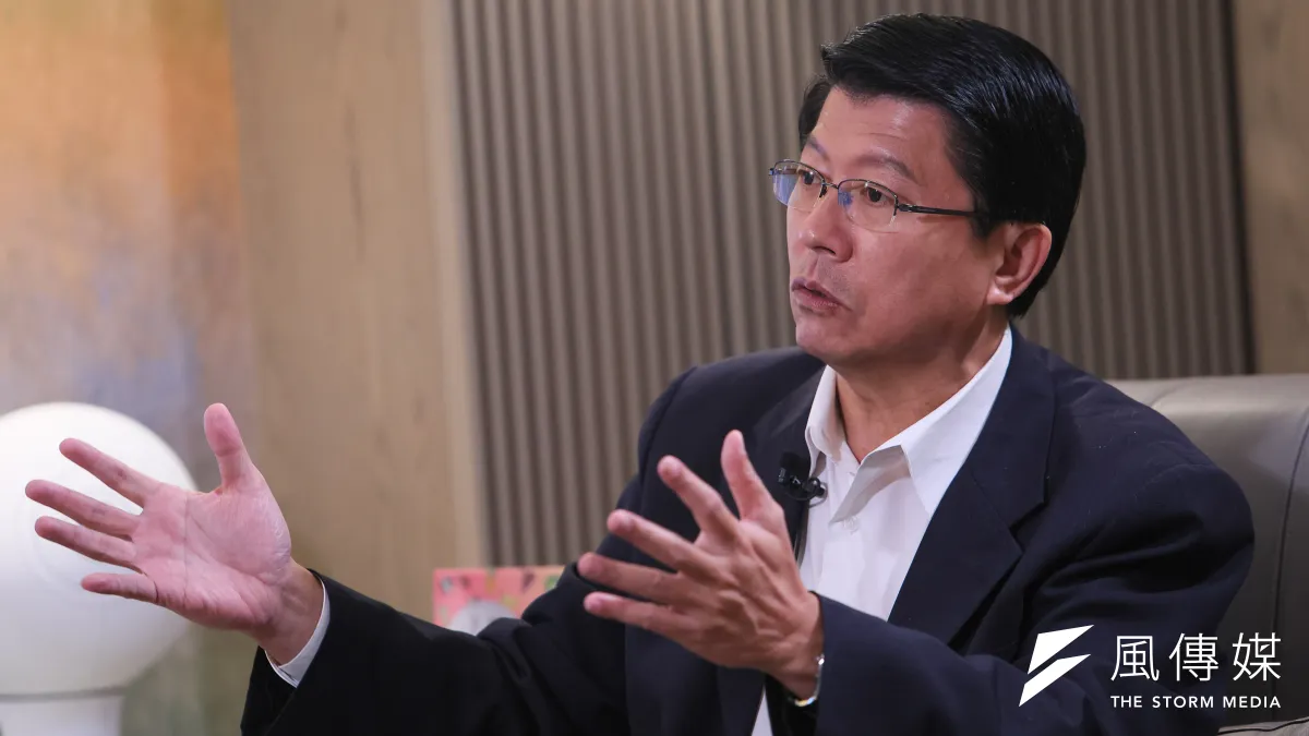 侯友宜競辦組織部副召集人謝龍介表示,南部地區有8成選民想要改變,民進黨立委選情並不樂觀。(顏麟宇攝)