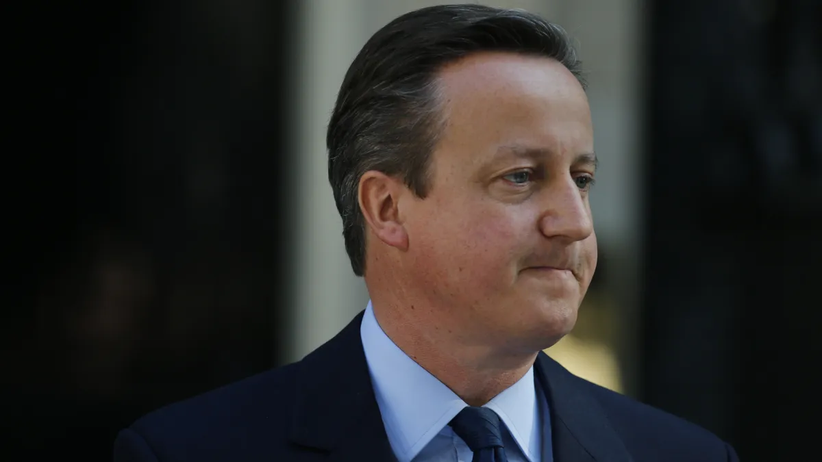 英國確定脫歐,首相卡麥隆引咎辭職。(圖/美聯社)