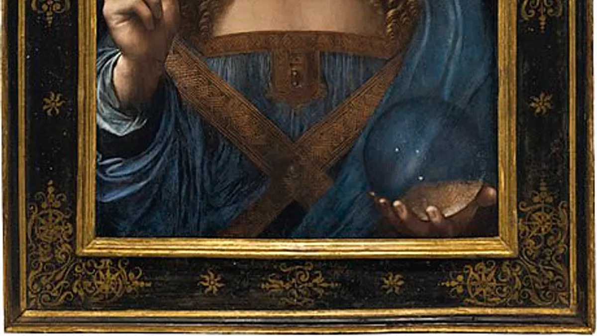 這幅達文西的《救世主》,帶給觀眾的情緒互動變化不定,類似觀看《蒙娜麗莎》的感受。(資料照,圖/取自Wikipedia)