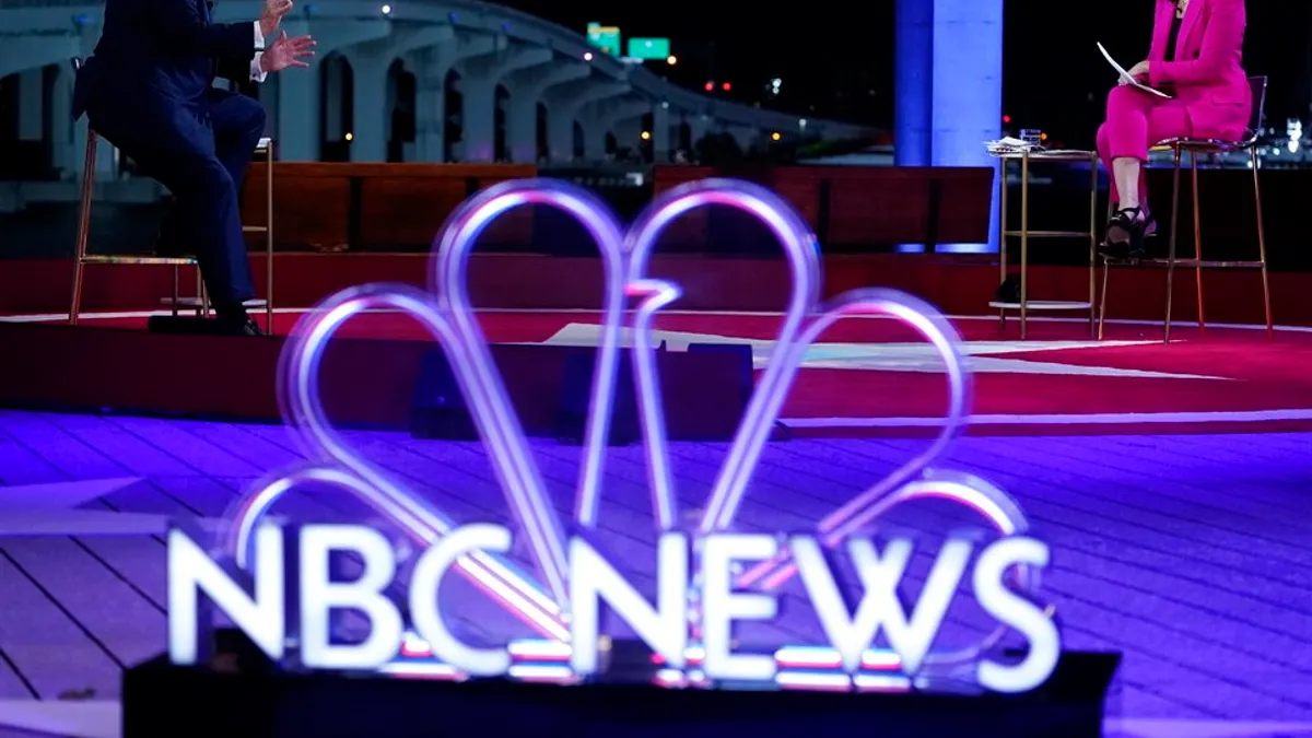 美國NBC新聞台傳出將進行大裁員。(資料照,美聯社) 美國NBC新聞台傳出將進行大裁員。(資料照,美聯社)