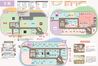 林口三井OUTLET平面圖。(圖/取自林口三井OUTLET官網)