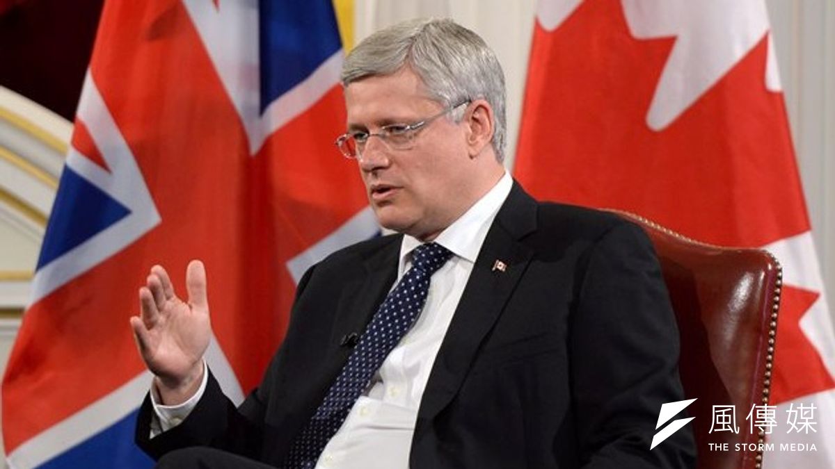 加拿大總理哈珀3日在倫敦表示支持蘇格蘭續留英國(美聯社) 加拿大總理哈珀3日在倫敦表示支持蘇格蘭續留英國(美聯社)
