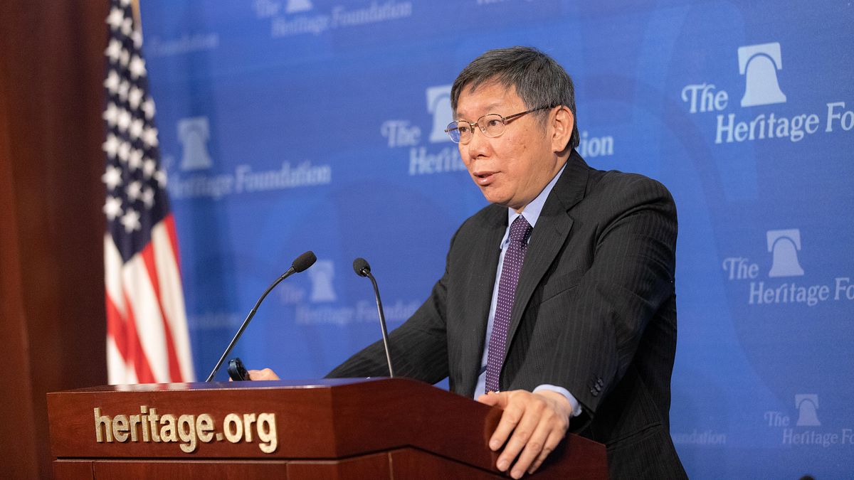 台北市長柯文哲訪美,更預測下一個破產的城市可能是彰化。(資料照,取自台北市政府網站) 台北市長柯文哲訪美,更預測下一個破產的城市可能是彰化。(資料照,取自台北市政府網站)